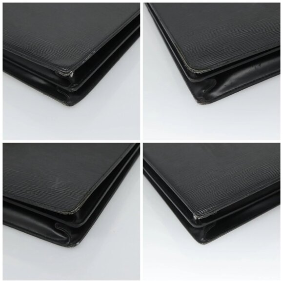 LOUIS VUITTON Epi Serviette Conseiller Business Bag Black - Picture 16 of 16